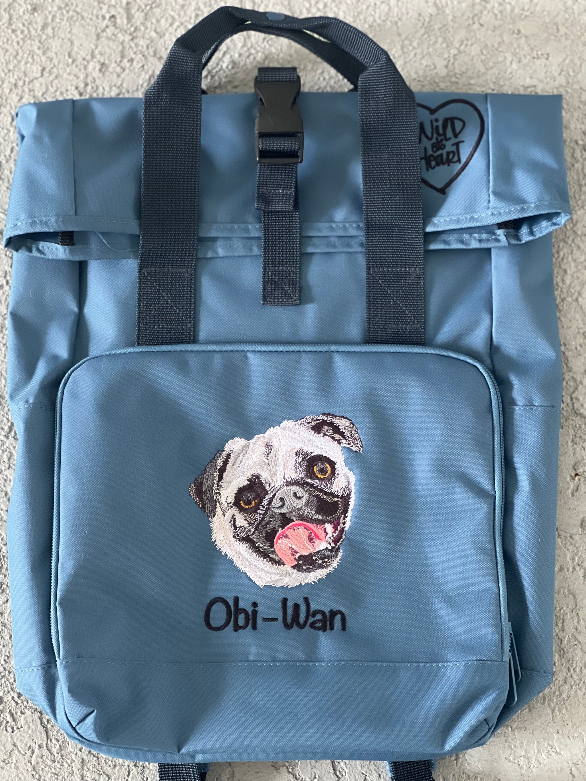 Custom Pet Name Personalized Watercolor Dogs Backpack, Available in Over 150+ Breeds!, Dogs Cats Pets Name Personalized Backpack newest